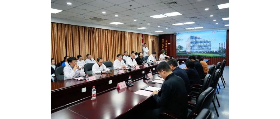 深圳K8官网集团代表团前往沈阳医学院附属中心医院召开调研研讨，共同探寻生命健康产业合作新机遇